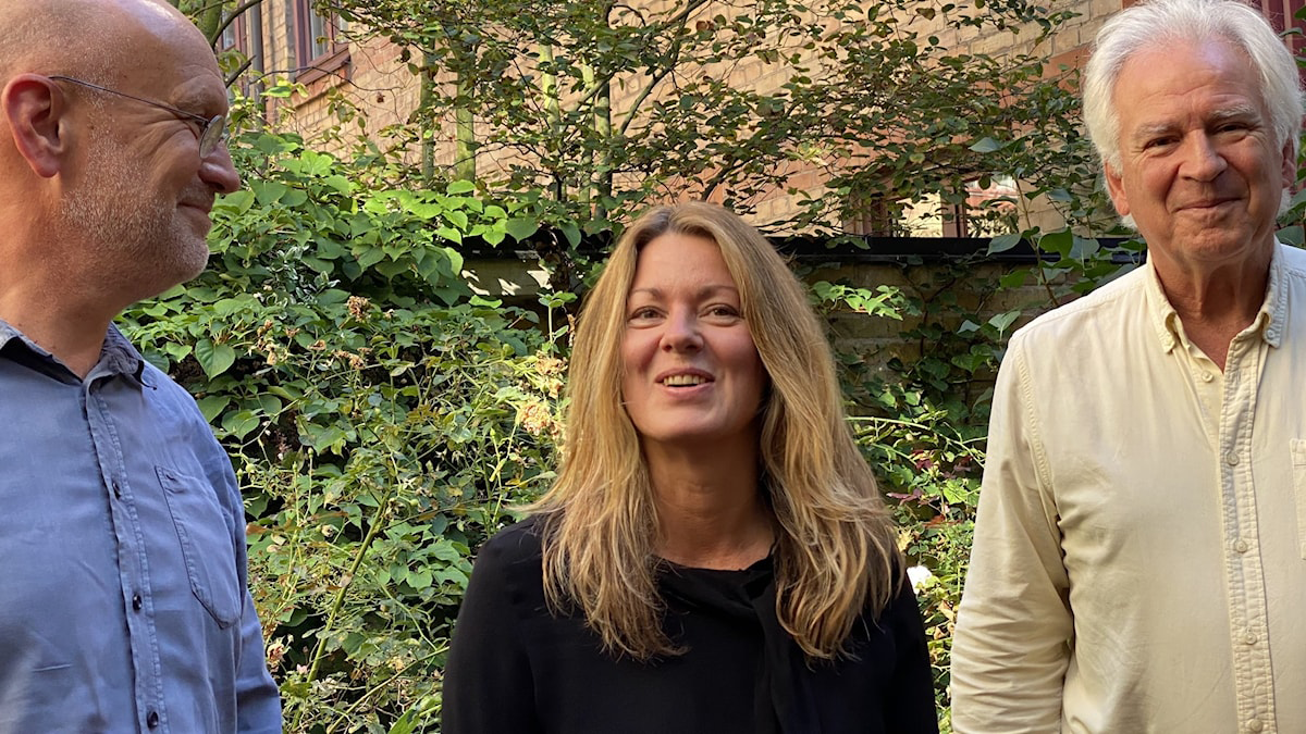 Lars Mogensen, Anne Swärd och Peter Gärdenfors. Foto: Thomas Lunderquist.